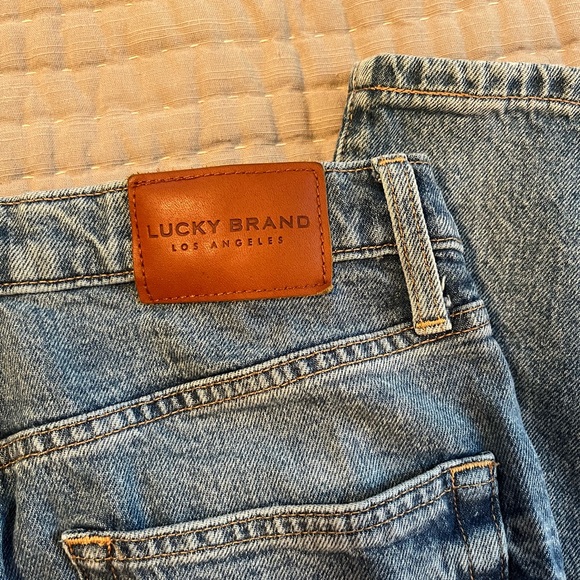 90s loose high rise straight leg Lucky Brand jeans- size 4/27 - Picture 5 of 8